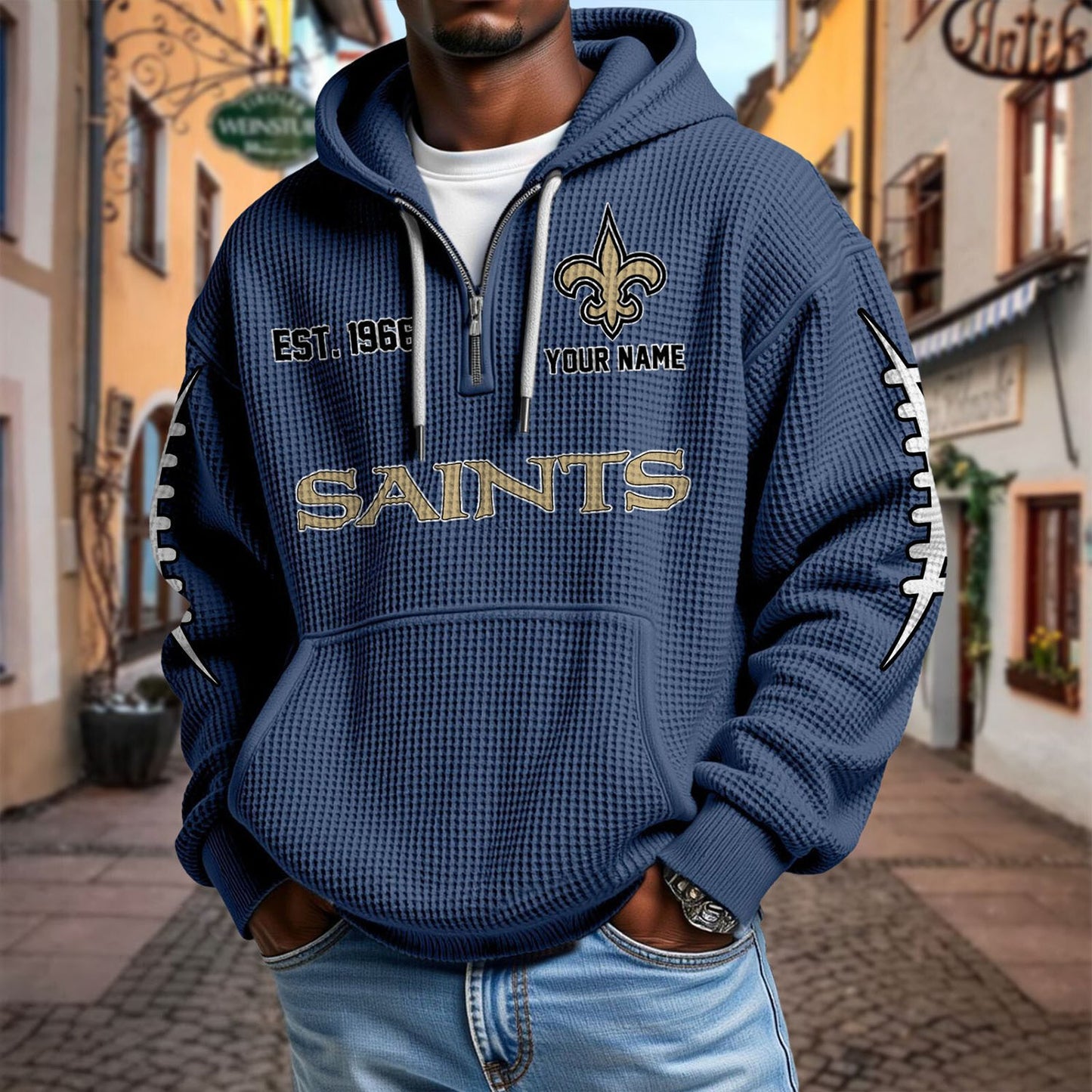 NO x NFL Waffle Hoodie DatND DVT