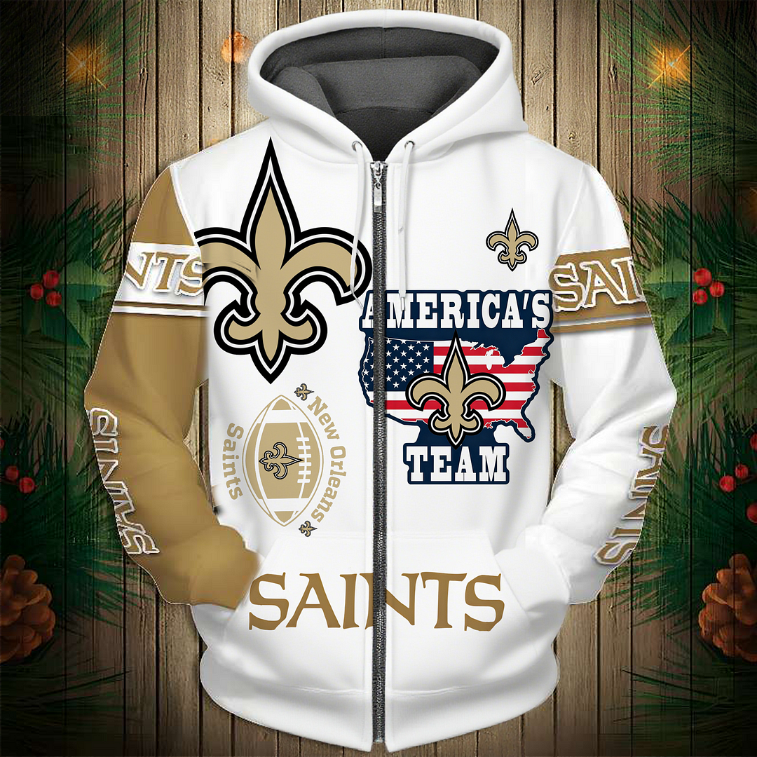 NOS Premium NFL 3D Graphic Hoodie DDT NTL