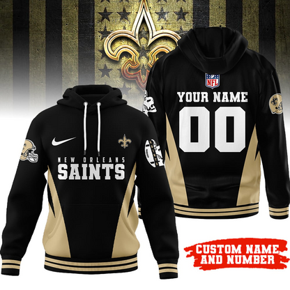 NOS Premium NFL Personalized Fan Hoodie DDT NTL