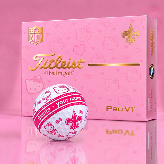 NOS x Personalized NFL Hello Kitty Women’s Golf Gift Set