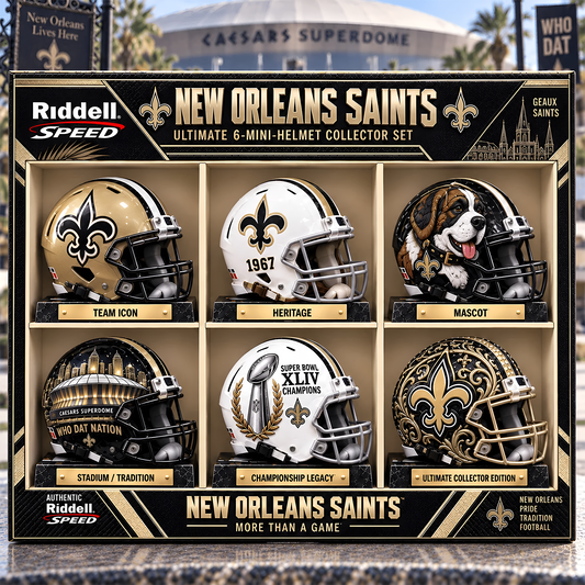 NOS x Premium NFL Mini Helmet Collection