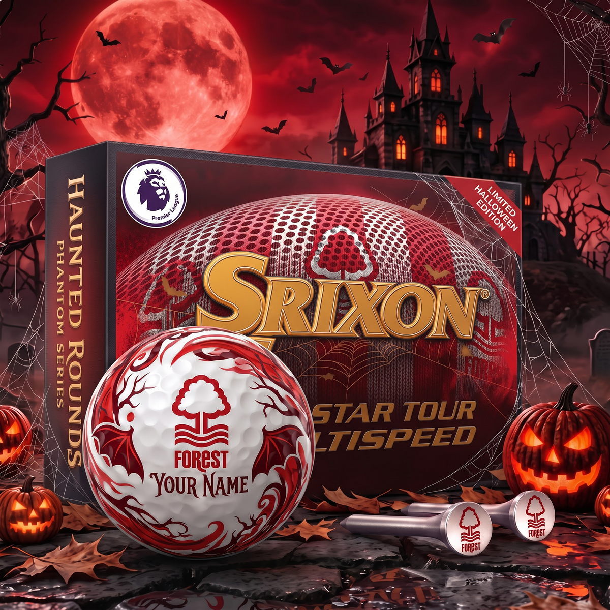 NOT X Premium EFL Halloween Golf Ball Limited Edition