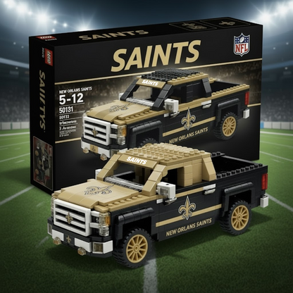 NFL 3D Racing Truck Model Building Block Set 2011 V1 NAK NHT
