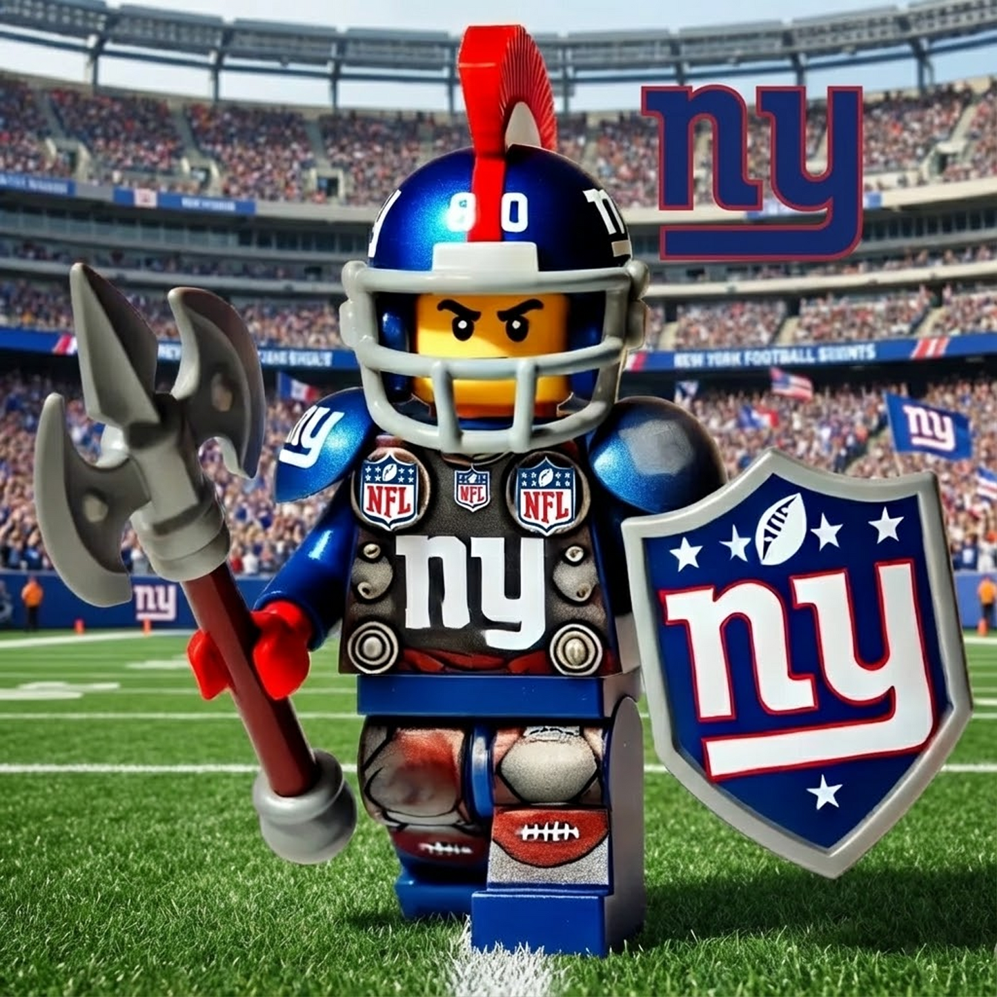 NYG X NFL NFL Football Team Acrylic Plaque 0412 NAK NHT