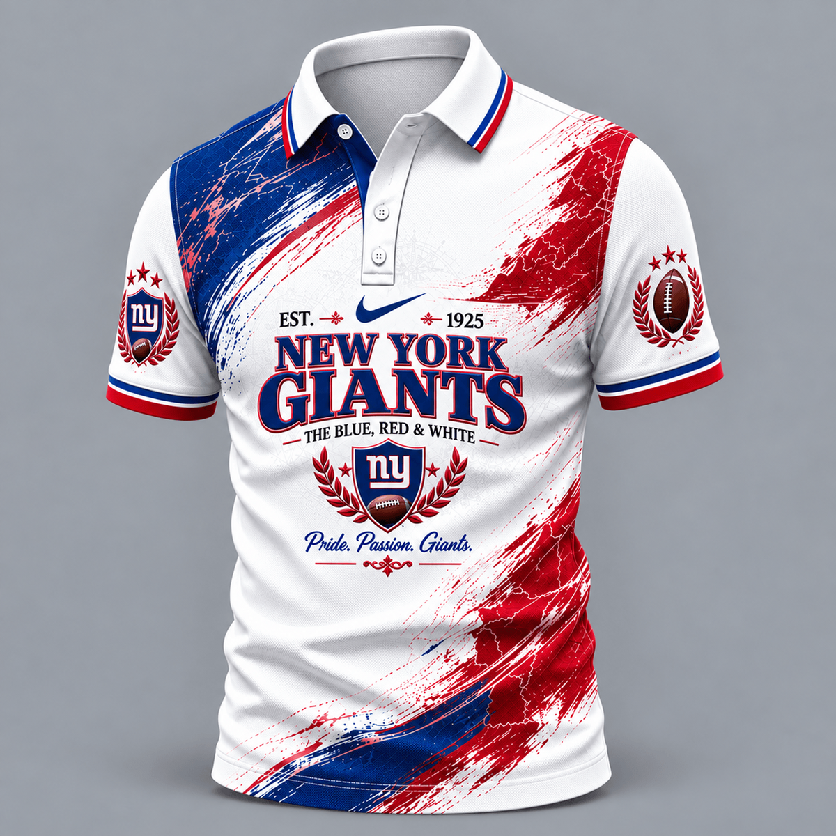 NYG X Premium NFL Classic Fan polo