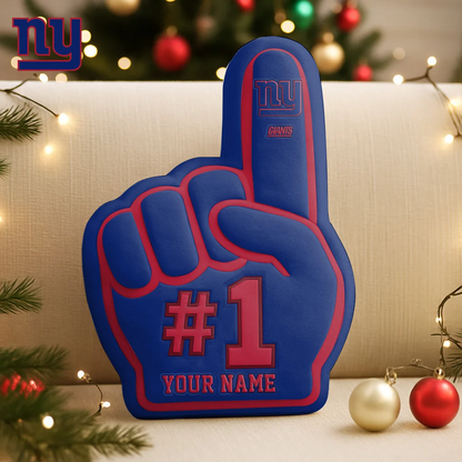 NYG x NFL Customized Shaped Pillow Christmas DATND TANTD