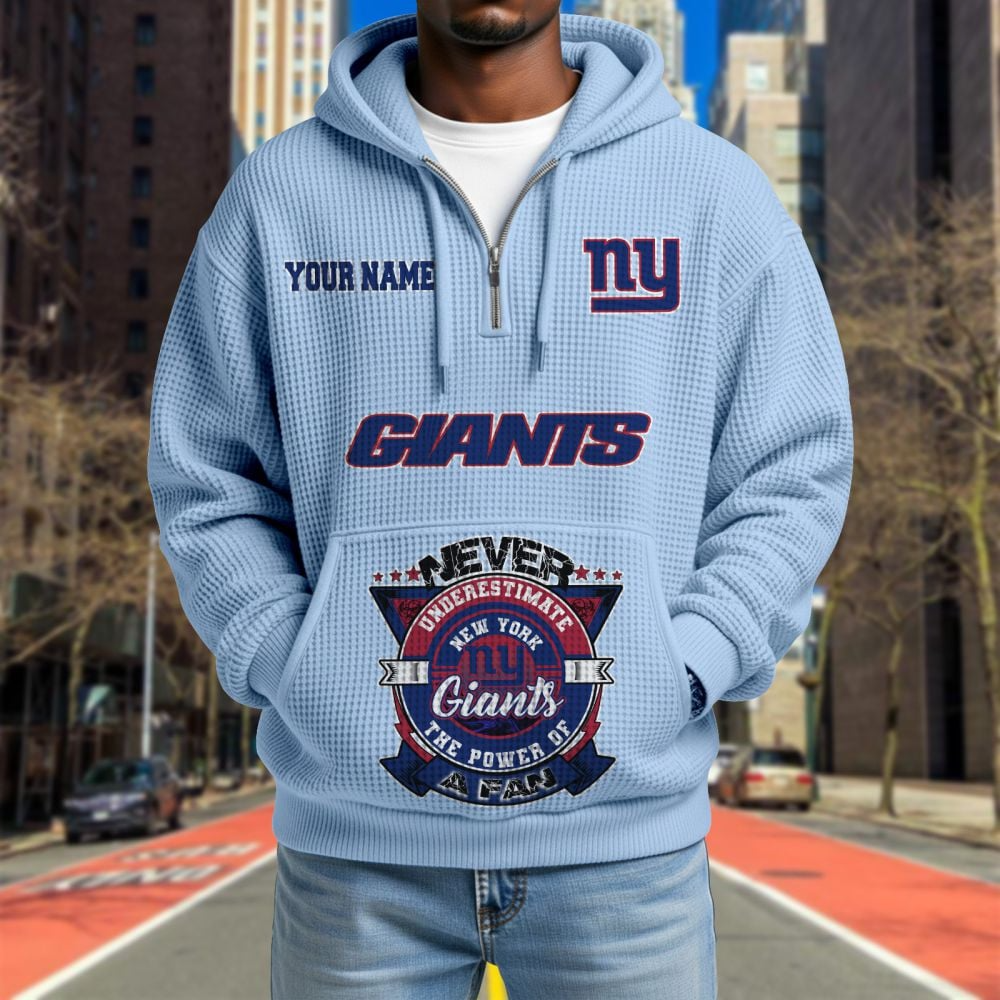 NYG x NFL Waffle Hoodie DATND TANTD
