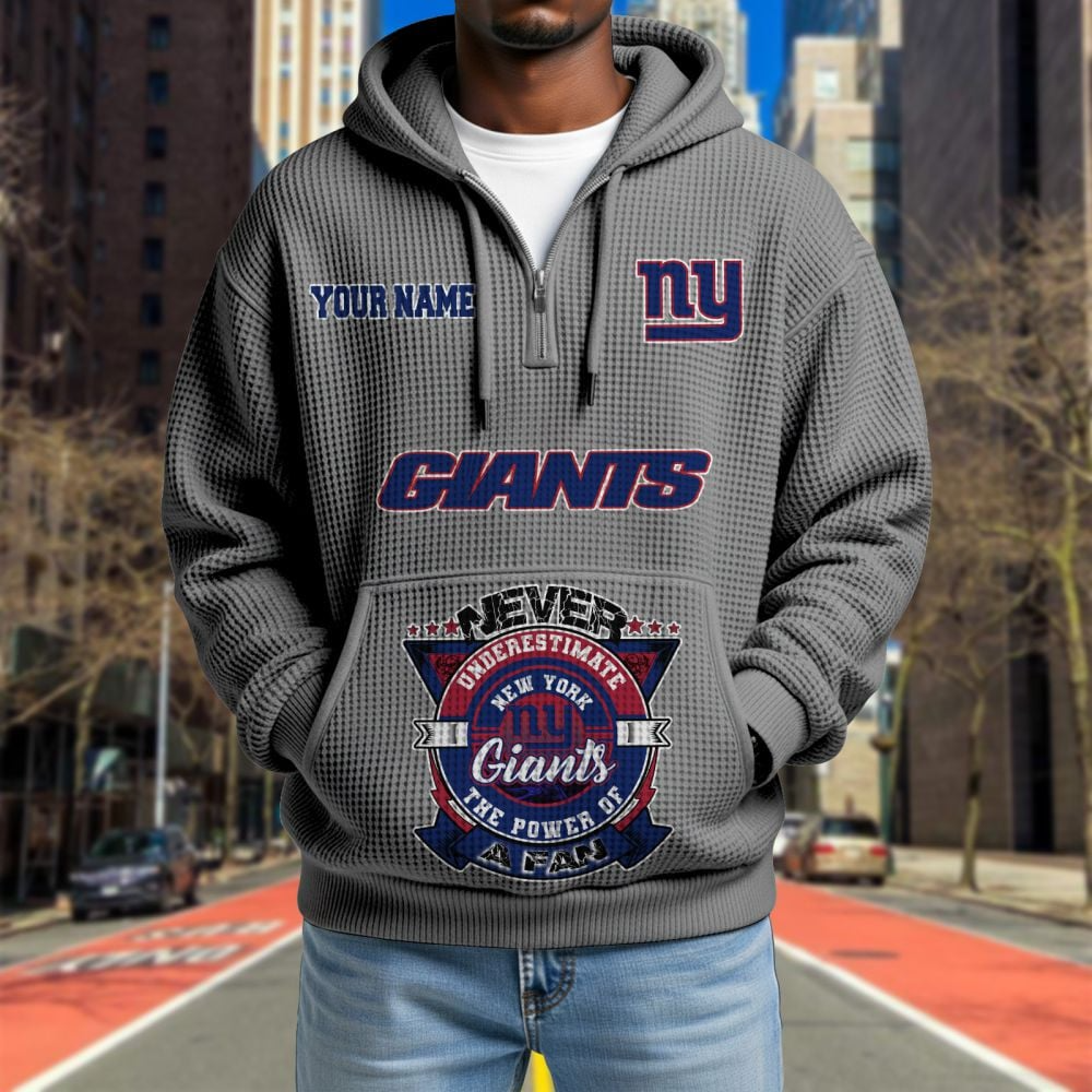 NYG x NFL Waffle Hoodie DATND TANTD