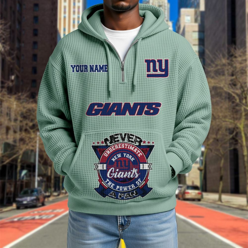 NYG x NFL Waffle Hoodie DATND TANTD