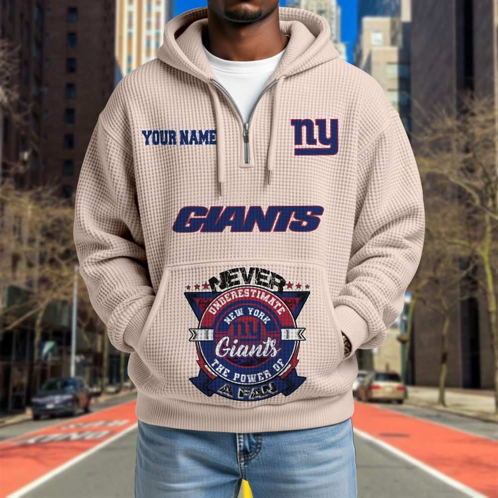 NYG x NFL Waffle Hoodie DATND TANTD
