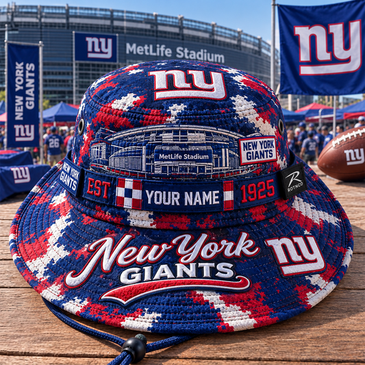 NYG x PREMIUM NFL CAMO BOONIE HAT