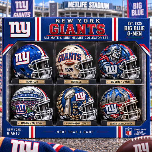 NYG x Premium NFL Mini Helmet Collection