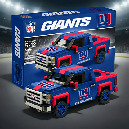 NFL 3D Racing Truck Model Building Block Set 0212 NAK NHT