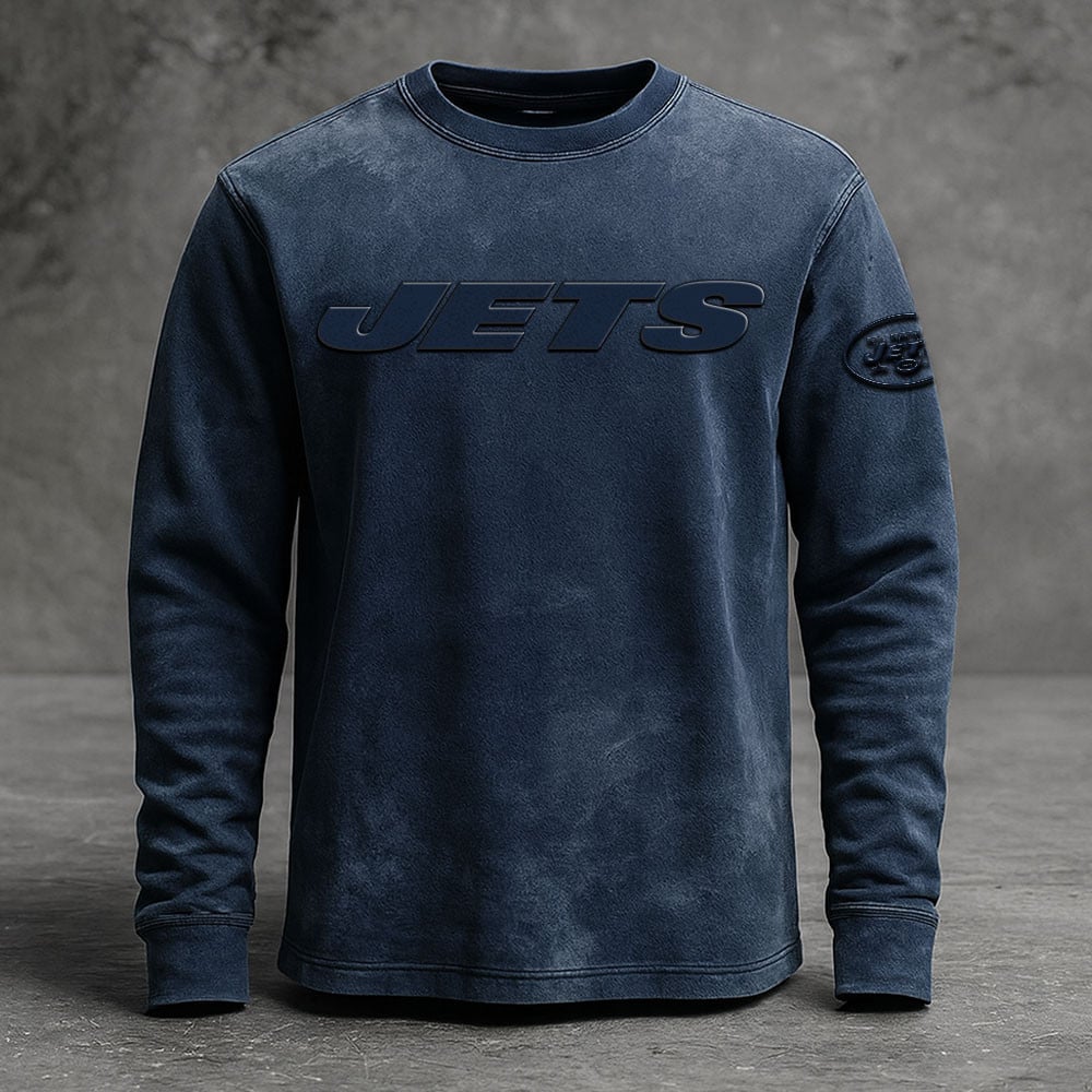 NYJ x NFL Embossed SweatShirt DATND TANTD