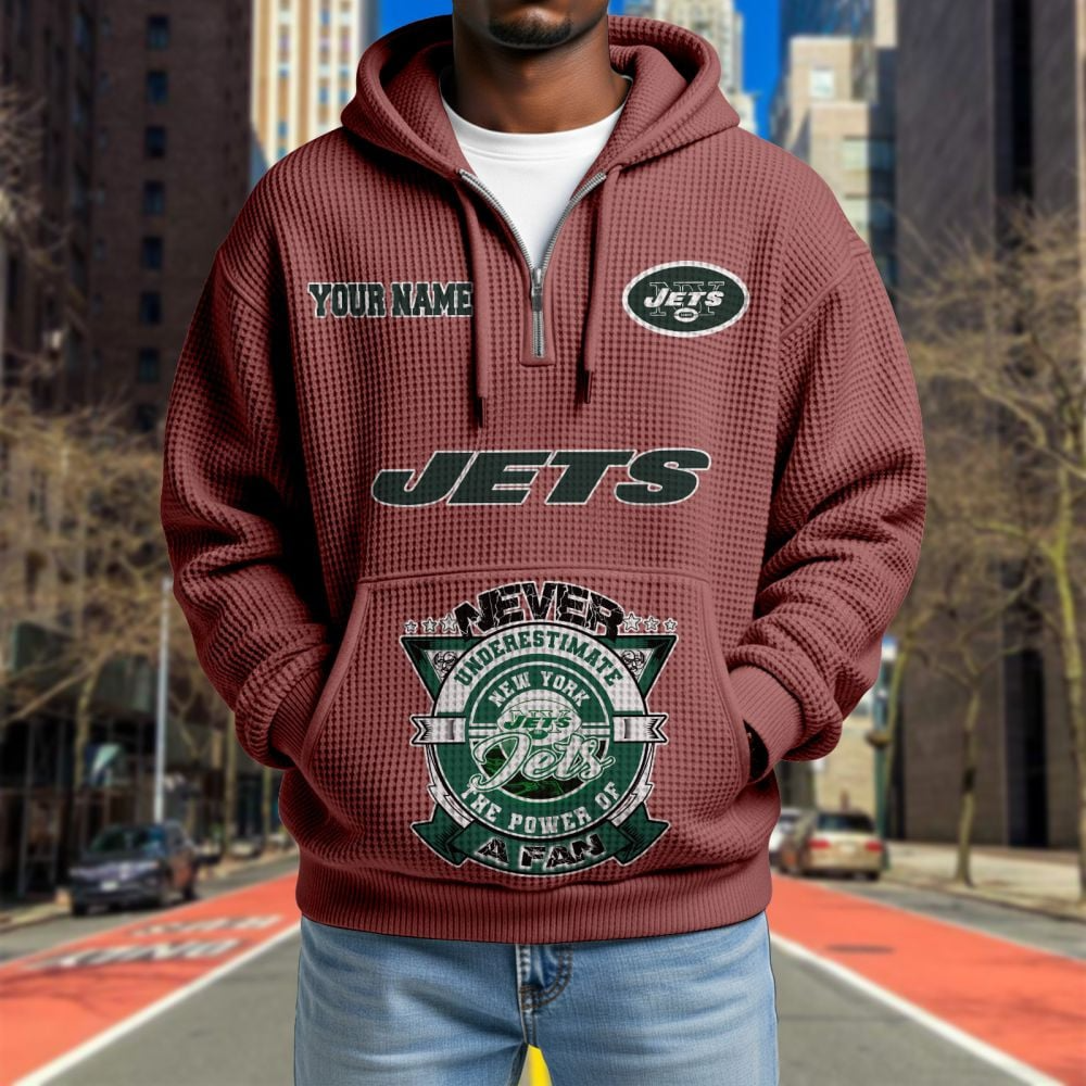 NYJ x NFL Waffle Hoodie DATND TANTD