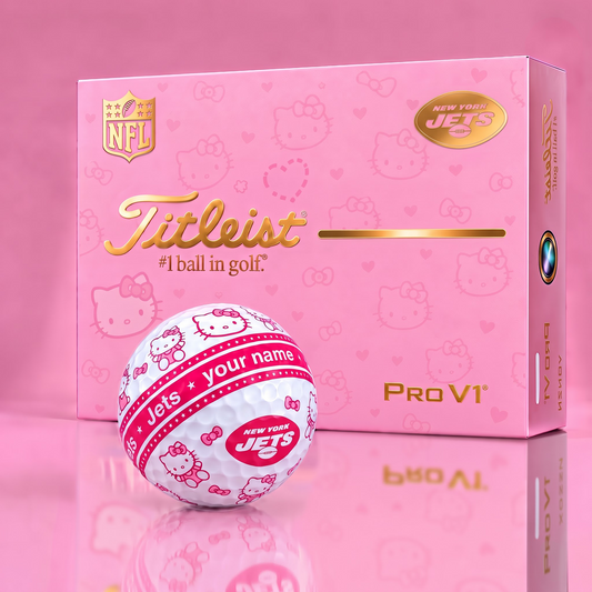 NYJ x Personalized NFL Hello Kitty Women’s Golf Gift Set