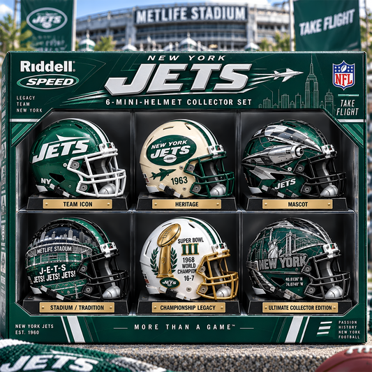 NYJ x Premium NFL Mini Helmet Collection