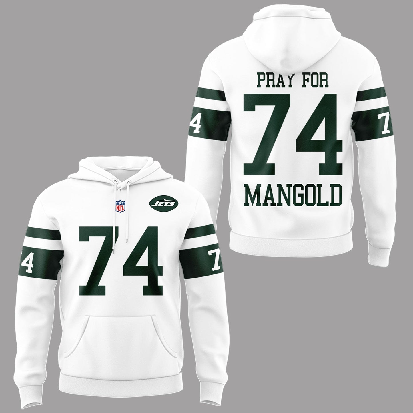NYJ x NFL Limited Editon ƒ??Pray for MANGOLDƒ?� shirt V1 2710 DatND DVT