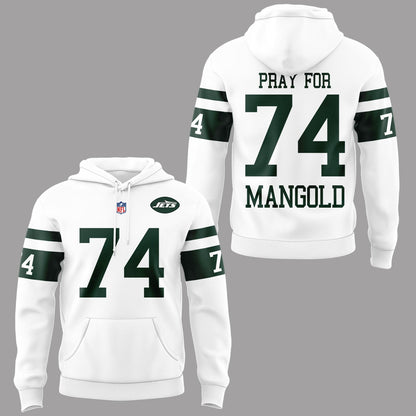 NYJ x NFL Limited Editon ƒ??Pray for MANGOLDƒ?� shirt V1 2710 DatND DVT