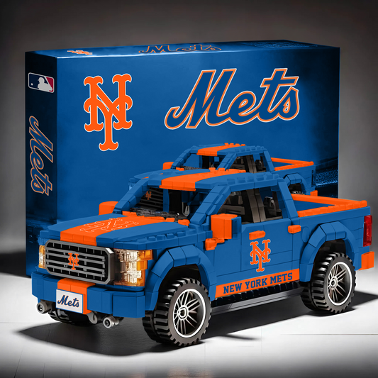 NYM X MLB Pickup Truck Building Block Set