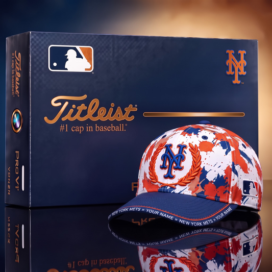 NYM  X Premium MLB Titleist Baseball Cap with Gift Box