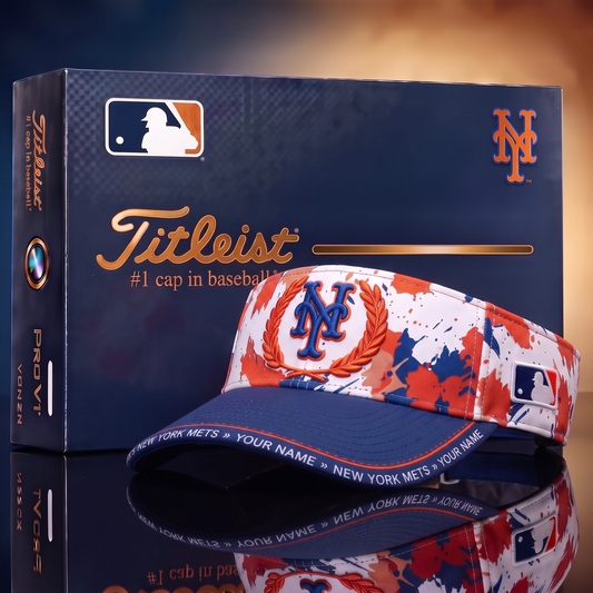 NYM X Premium Titleist Visor Hat with Premium Gift Box