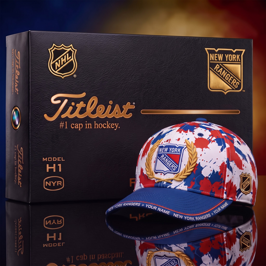 NYR X Premium NHL Titleist Baseball Cap with Gift Box