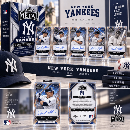 NYY X Premium MLB Card Collector’s Box Set