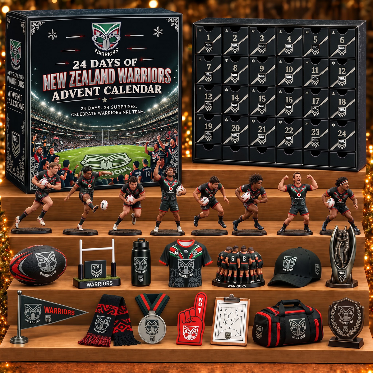 NZW X NRL 24 Days Countdown Christmas Advent Calendar