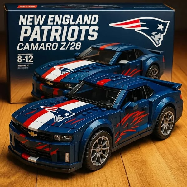 NFL Team Pickup Camaro Building Blocks NAK