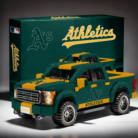 OAK X MLB Pickup Truck Building Block Set