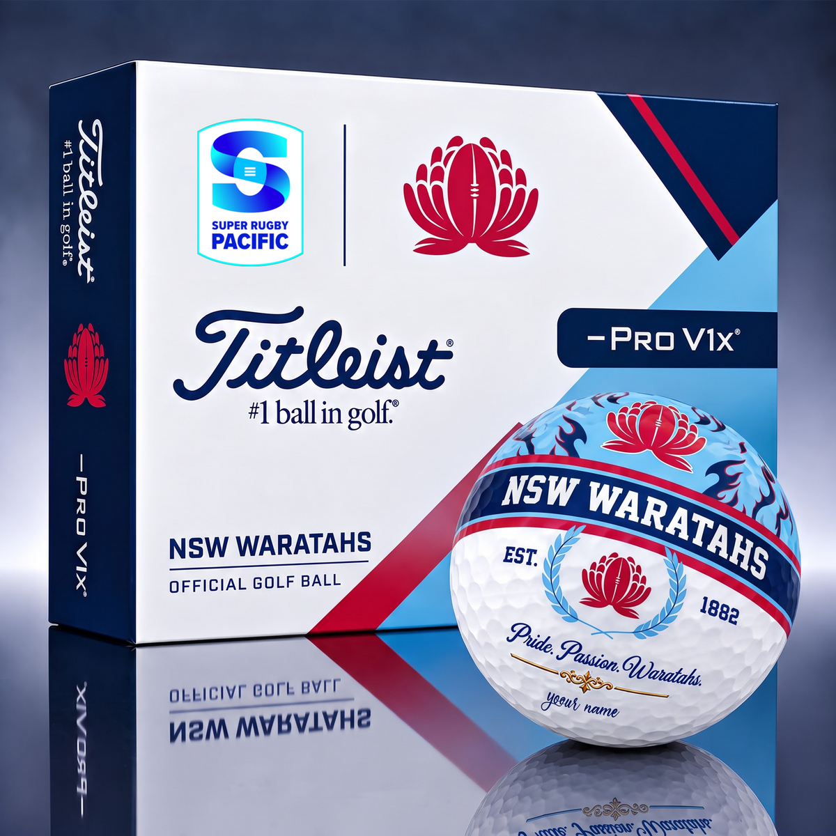 OFFICIAL TITLIEST X SIGNATURE SRP WAR BESPOKE LUCKY HOLE-IN-ONE GOLF BALLS EDITION NDT VHM 081026
