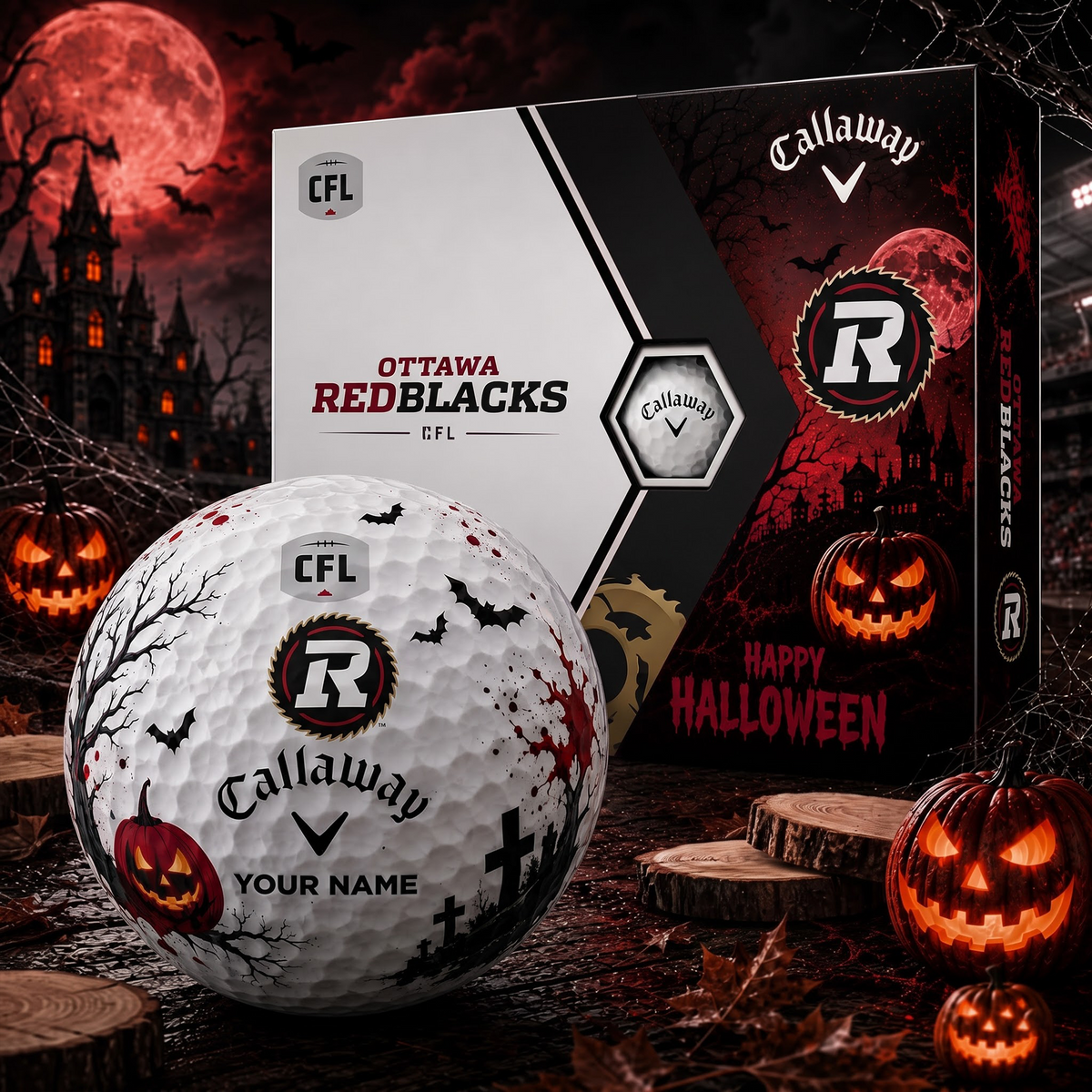 OTT X Premium CFL Halloween Golf Ball Limited Edition
