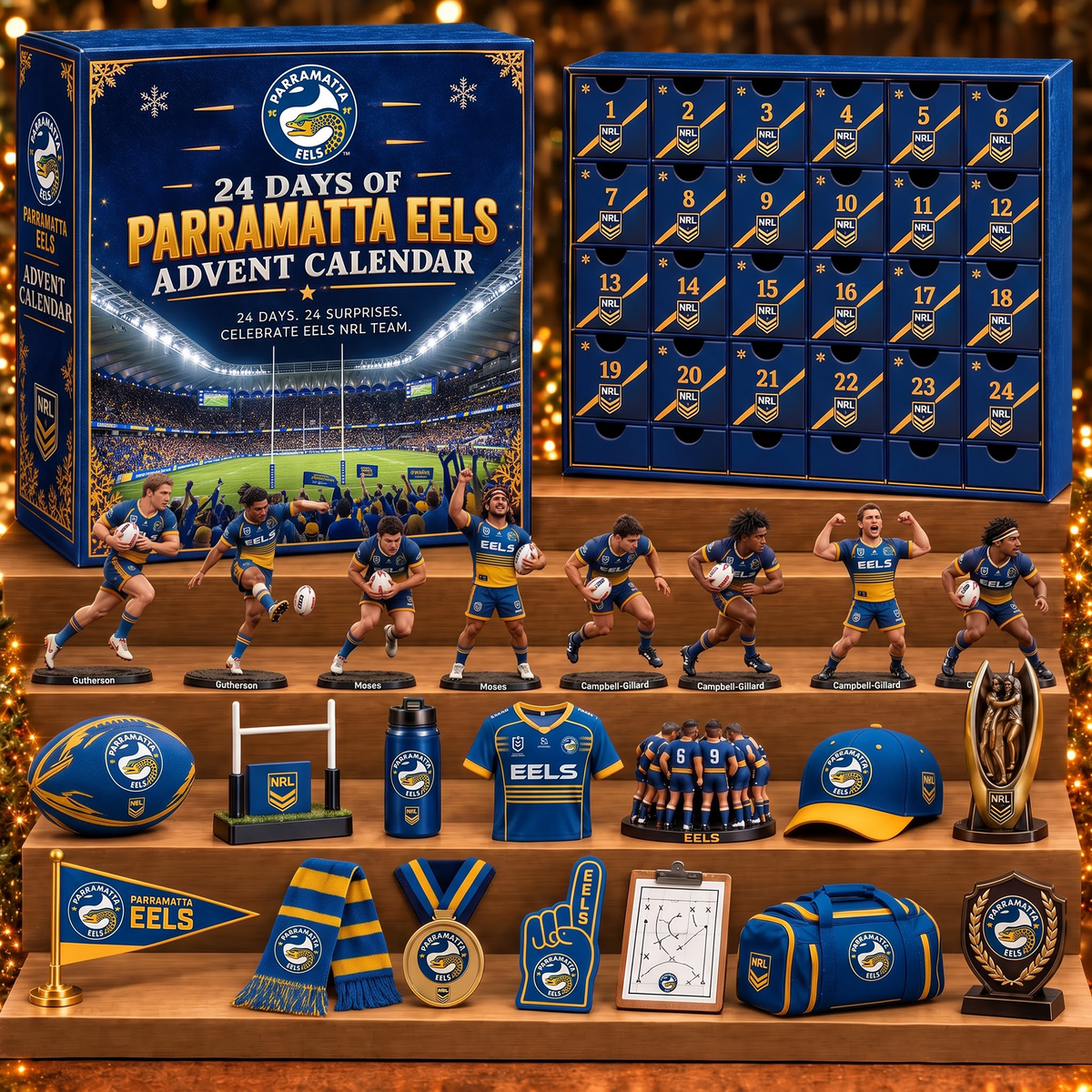PAR X NRL 24 Days Countdown Christmas Advent Calendar