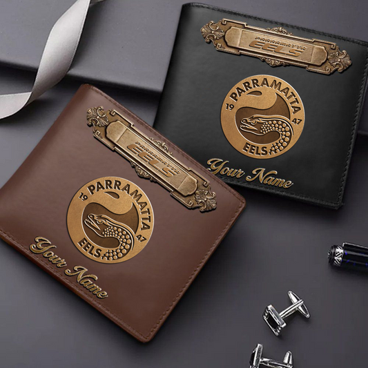 PAR x NRL Premium Leather Wallet - Personalized Edition DatND DVT