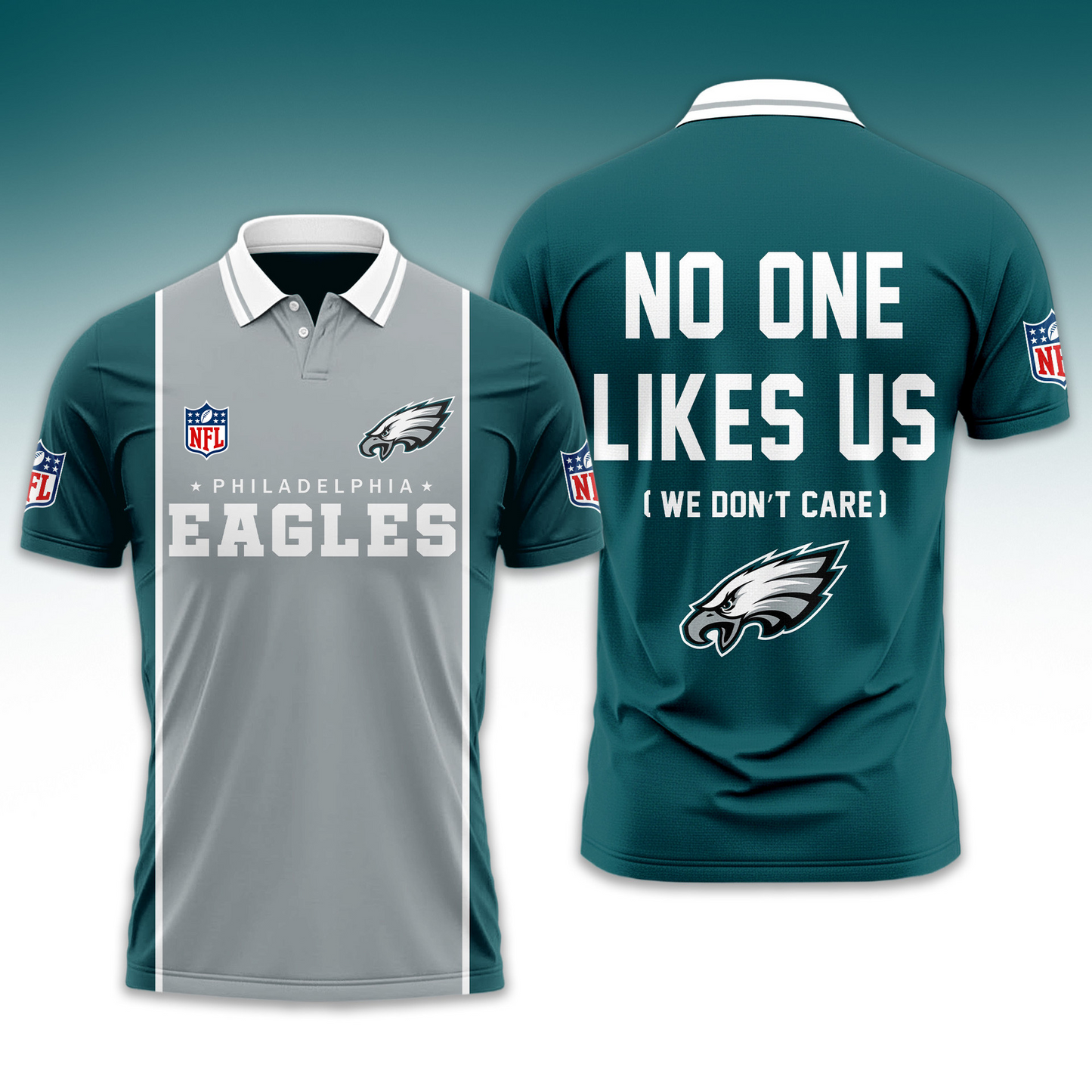 PE NFL No One Like Us Polo Shirt DDT HLPHUONG