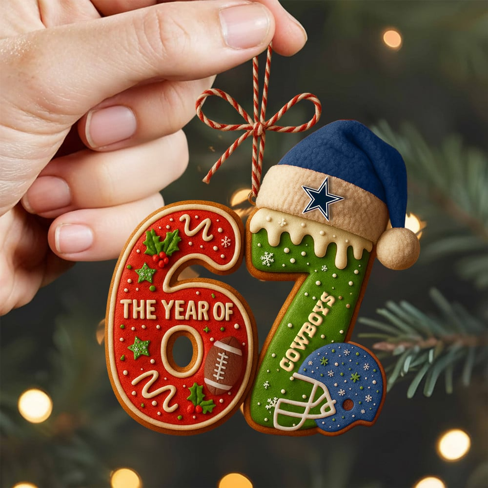 PE Premium NFL 67 Hanging Ornament DDT NTL