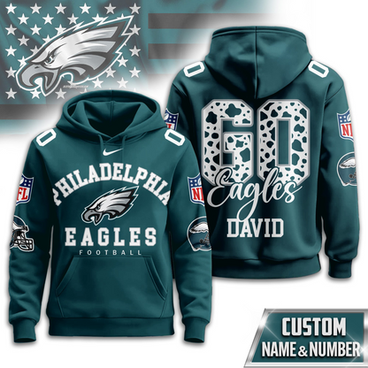 PE Premium NFL Custom Game Day Hoodie DDT NTL