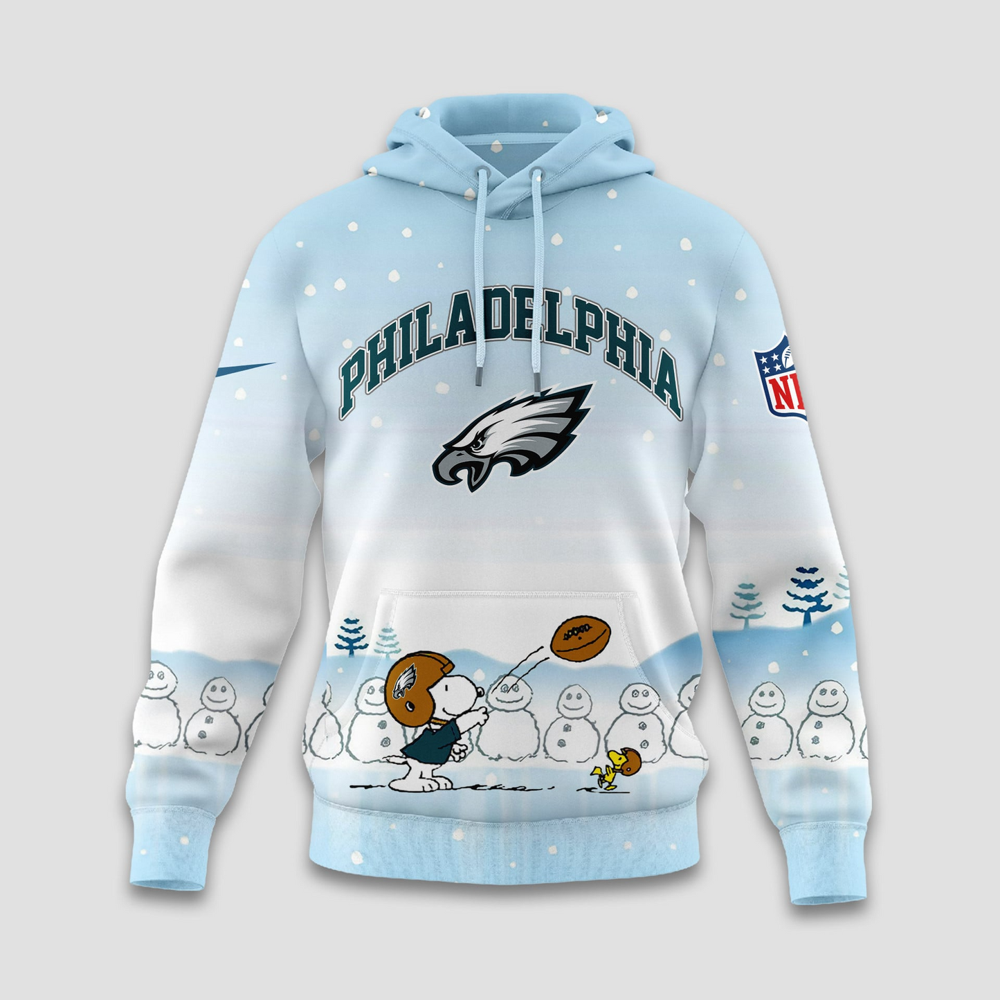 PE Premium NFL Peanuts Snow Day Hoodie DDT CTND