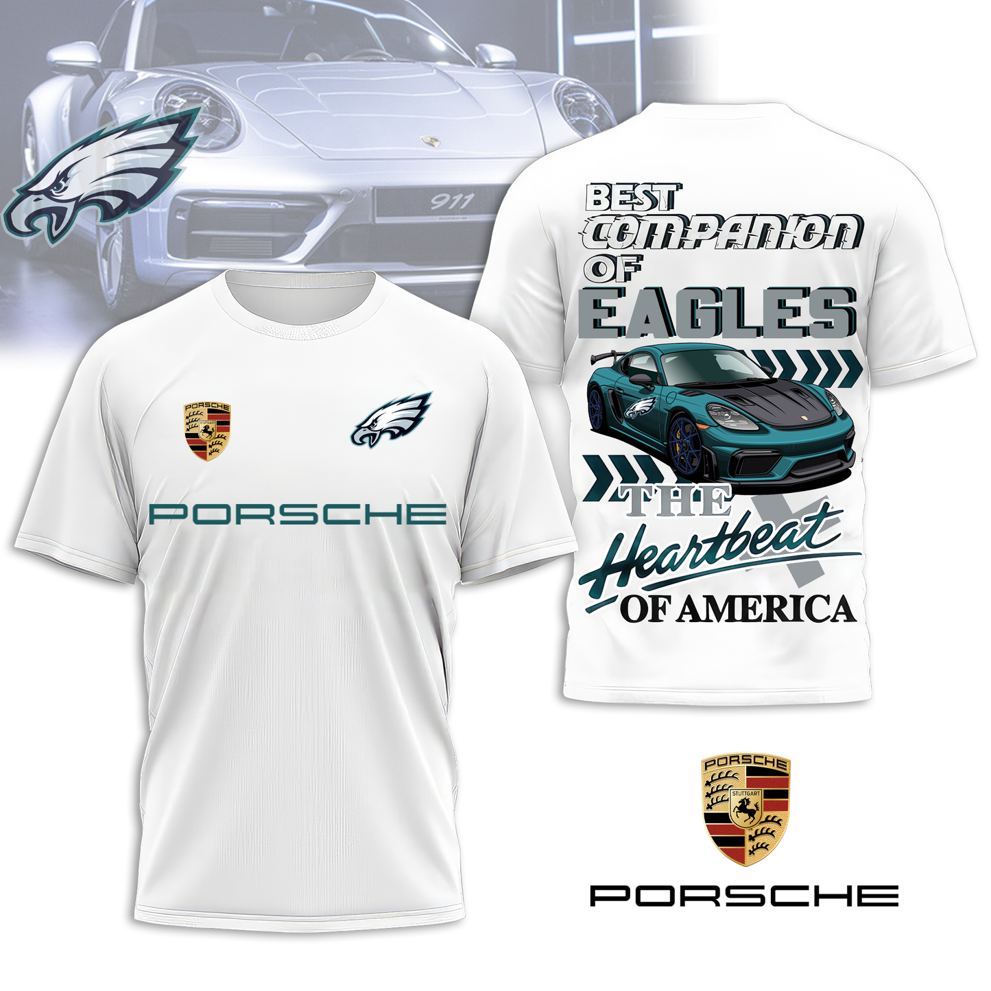 PE Premium NFL Pors 3D Shirt DDT CTND