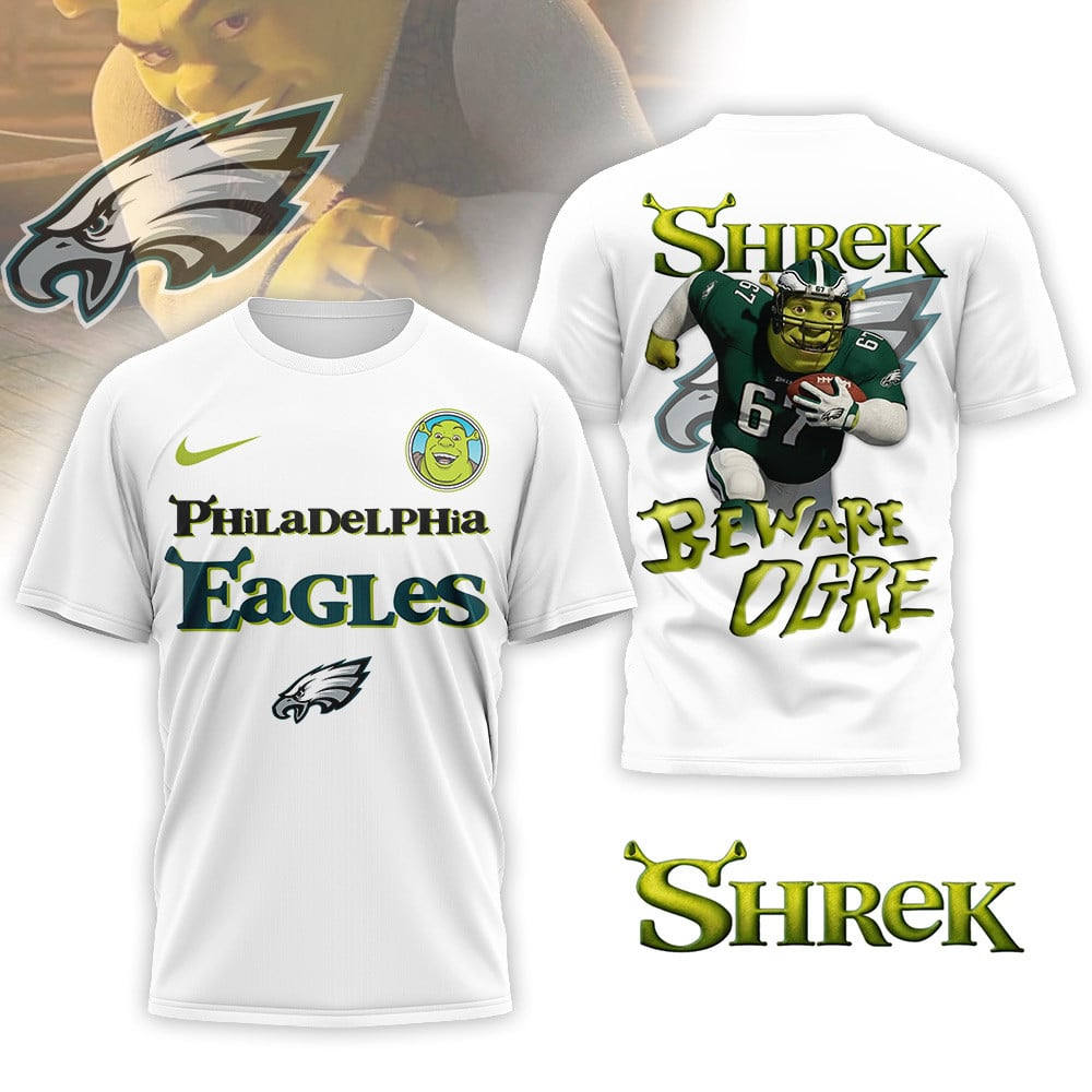PE Premium NFL Shrek 3D Shirt DDT CTND