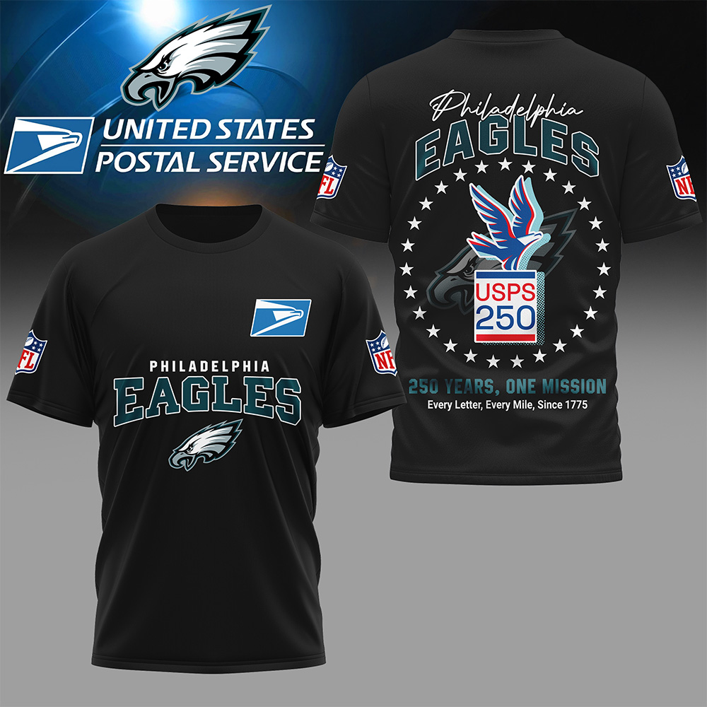 PE Premium NFL United States Postal Service 250th Anniversary 3D Shirt DDT CTND
