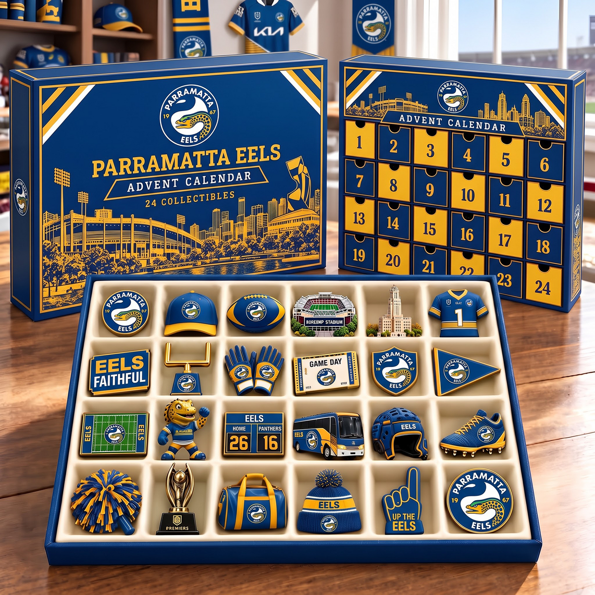 PE x Premium NRL Team Christmas Advent Calendar