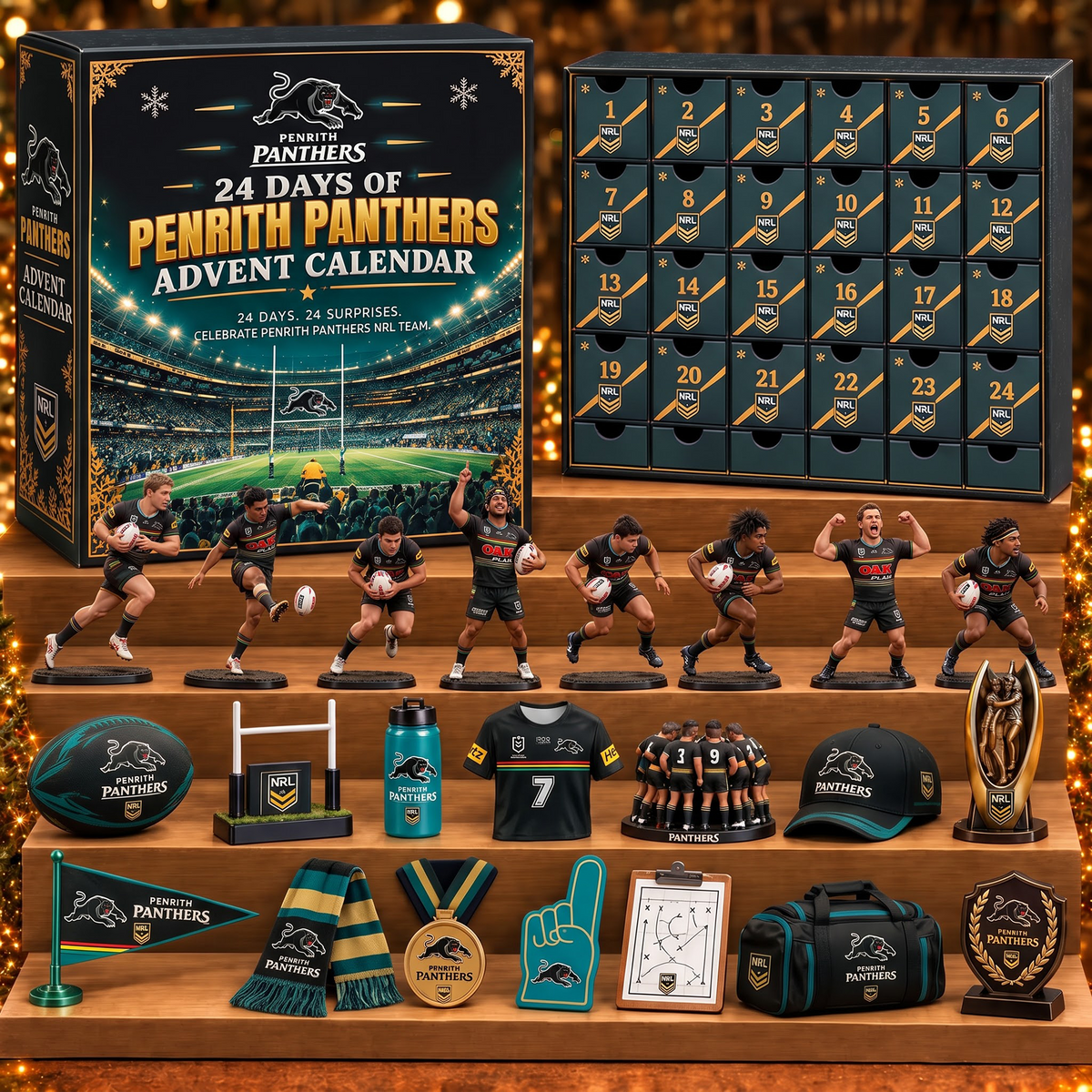 PEN X NRL 24 Days Countdown Christmas Advent Calendar