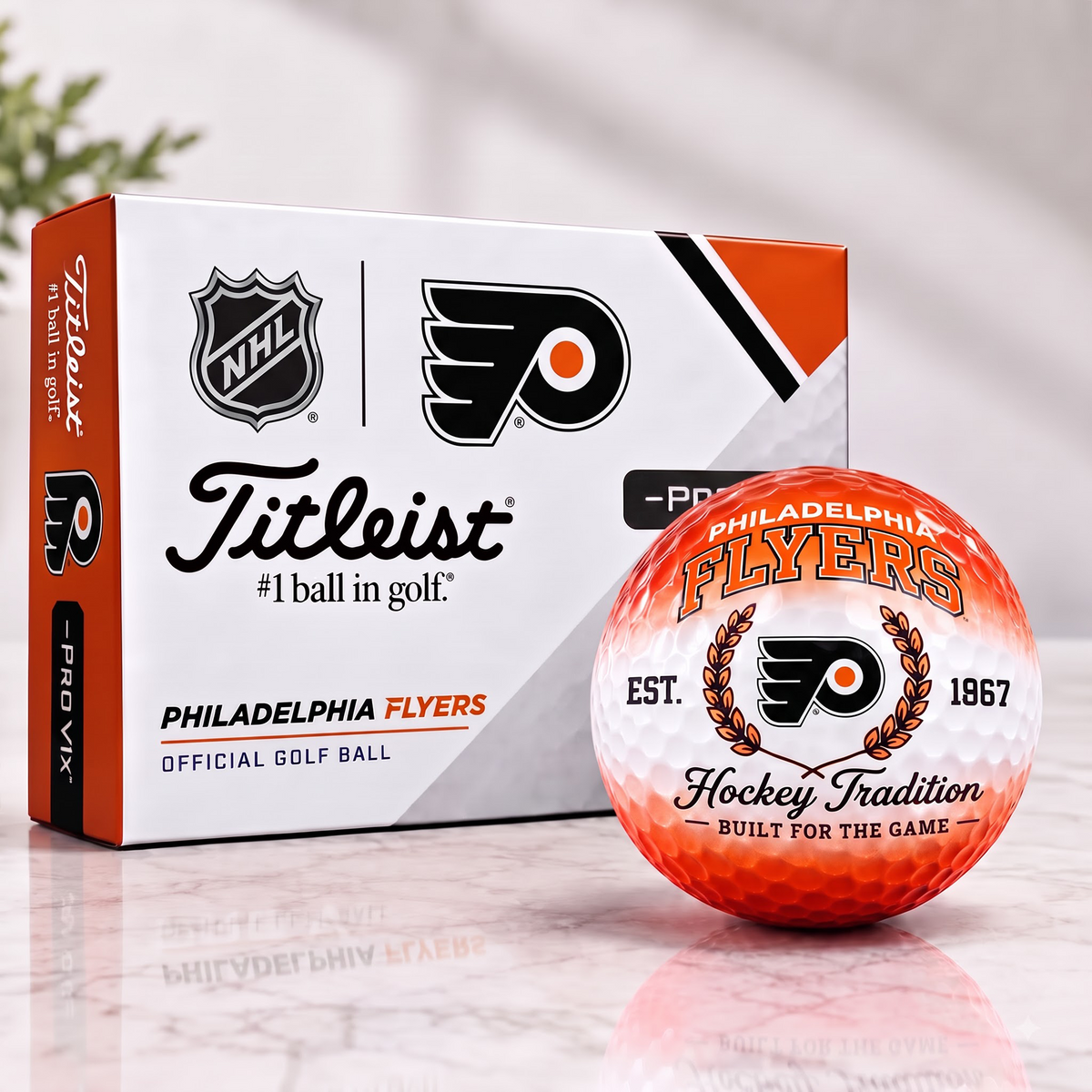 PHI X Custom NHL Football Tradition Golf Ball Set