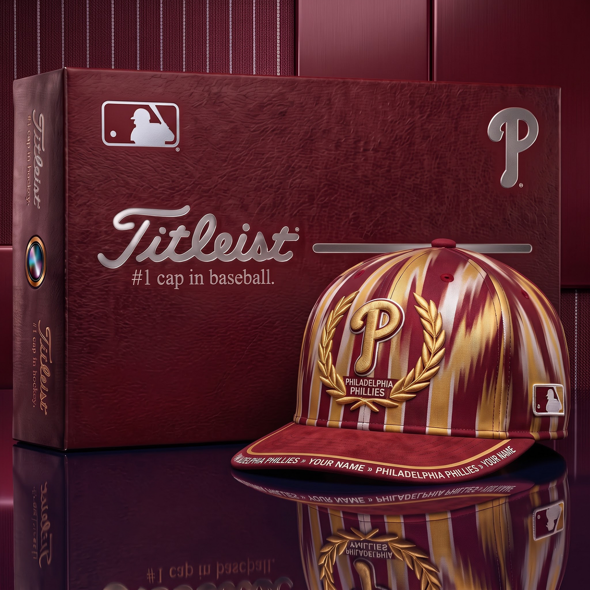 PHI X MLB Personalized Snapback Hats New Collection 2409