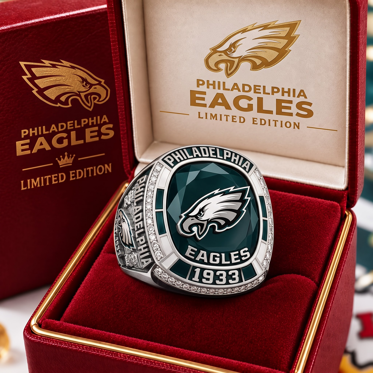 PHI X NFL Team Limited Edition Replica Ring