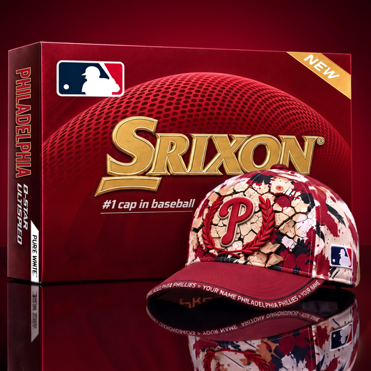 PHI x Custom MLB Srixon Baseball Cap