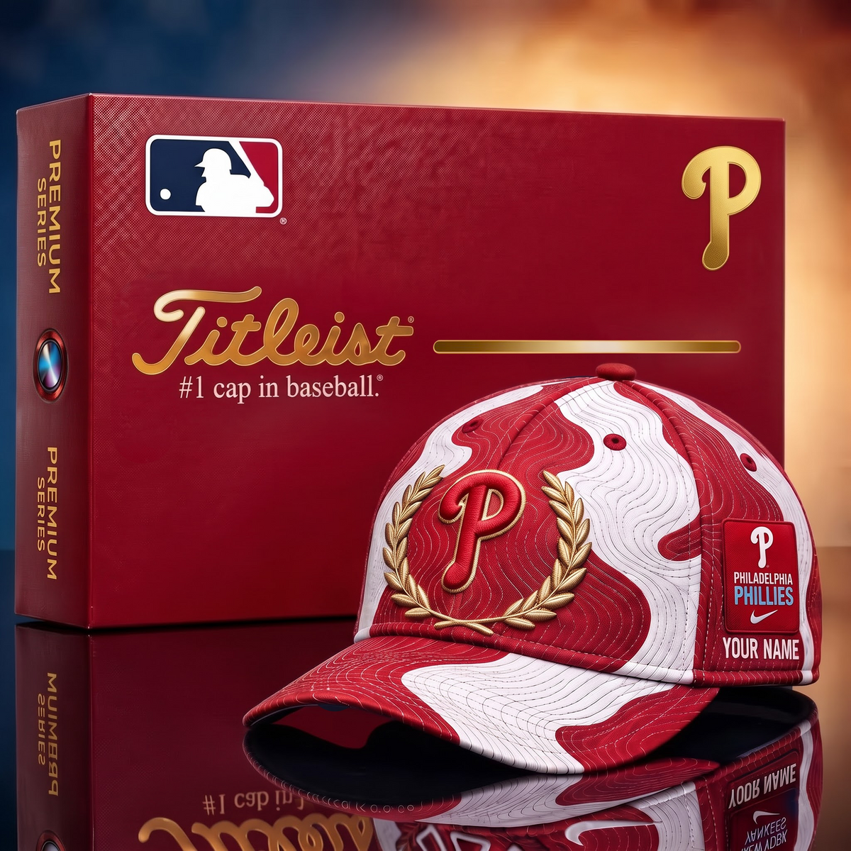 PHI x MLB Team Titleist Baseball Cap with Display Box