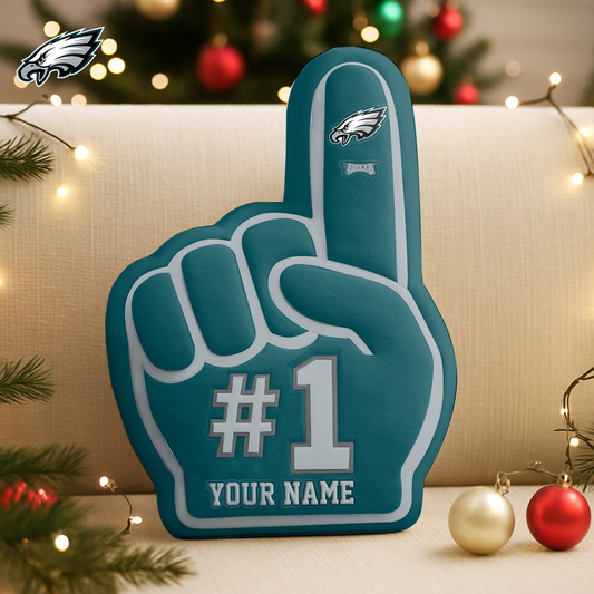 PHI x NFL Customized Shaped Pillow Christmas DATND TANTD